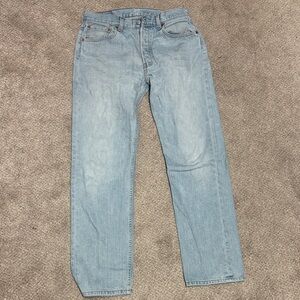 Levi's Men's Straight Jeans in Light Blue